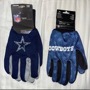 NFL Dallas Cowboys Sport Utility Gloves - 2 Pairs
